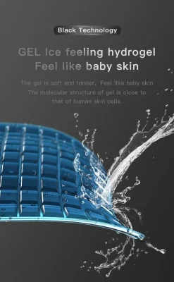 The Relaxation Nook Gesundheits-Gadgets|Gesundheits- Und Entspannungstools-Orthopädisches Gelkissen - Rutschfestes Komfort-Sitzpolster