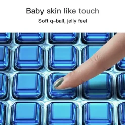 The Relaxation Nook Gesundheits-Gadgets|Gesundheits- Und Entspannungstools-Orthopädisches Gelkissen - Rutschfestes Komfort-Sitzpolster