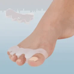 Tranquil Touch Männerpflege|Frauenpflege-Orthopädisches Gel-Zehentrennerkissen – richtet die Zehen aus und schützt sie