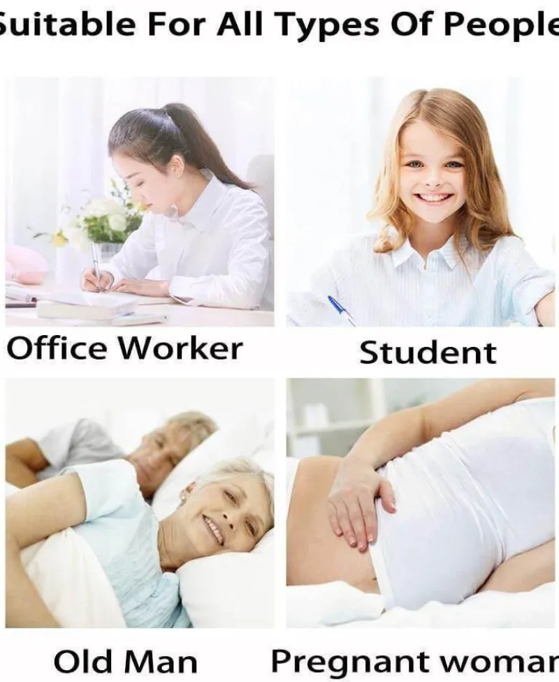 Tranquil Touch Gesundheits-Gadgets|Gesundheits- Und Entspannungstools-Orthopädisches Nackenkissen aus Memory-Schaum – stützendes Reisekissen