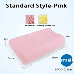 Tranquil Touch Gesundheits-Gadgets|Gesundheits- Und Entspannungstools-Orthopädisches Nackenkissen aus Memory-Schaum – stützendes Reisekissen