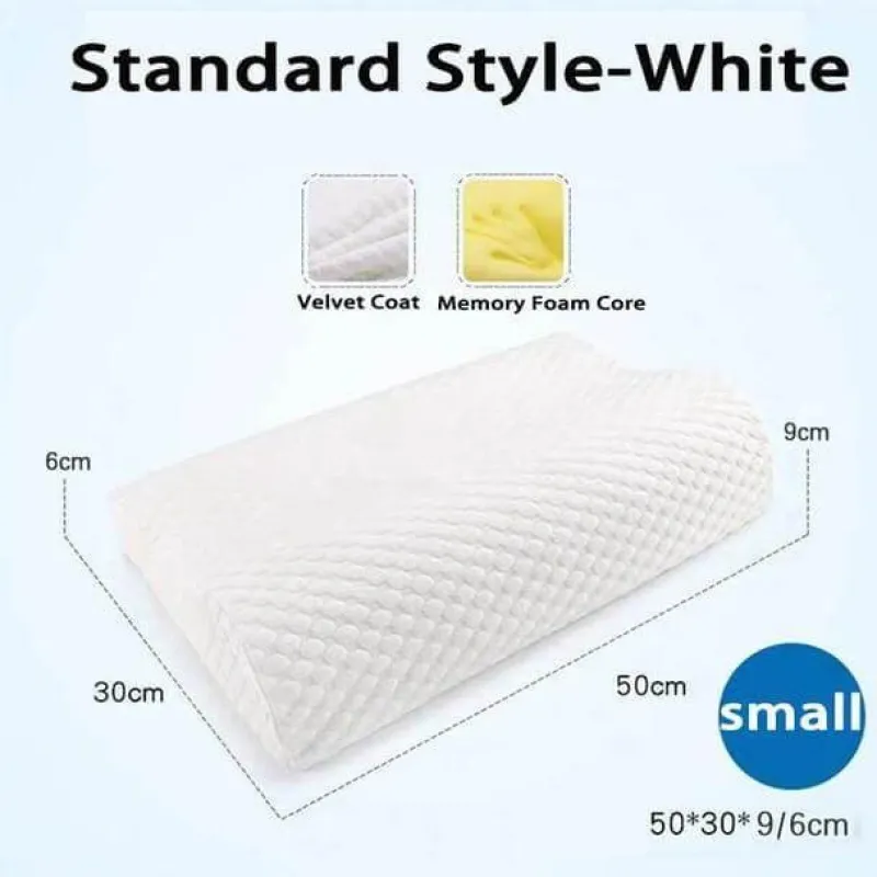 Tranquil Touch Gesundheits-Gadgets|Gesundheits- Und Entspannungstools-Orthopädisches Nackenkissen aus Memory-Schaum – stützendes Reisekissen