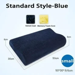 Tranquil Touch Gesundheits-Gadgets|Gesundheits- Und Entspannungstools-Orthopädisches Nackenkissen aus Memory-Schaum – stützendes Reisekissen