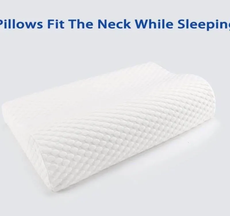 Tranquil Touch Gesundheits-Gadgets|Gesundheits- Und Entspannungstools-Orthopädisches Nackenkissen aus Memory-Schaum – stützendes Reisekissen