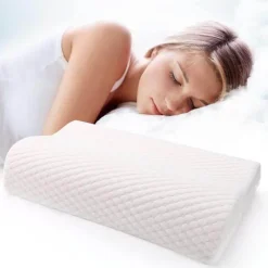 Tranquil Touch Gesundheits-Gadgets|Gesundheits- Und Entspannungstools-Orthopädisches Nackenkissen aus Memory-Schaum – stützendes Reisekissen