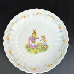 Elegance at the Table Küche & Esszimmer-Oster-Tulpen-Geschirrset – Frühlingsinspiriertes Serviergeschirr aus Keramik