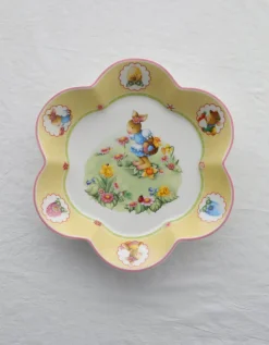 Elegance at the Table Küche & Esszimmer-Oster-Tulpen-Geschirrset – Frühlingsinspiriertes Serviergeschirr aus Keramik