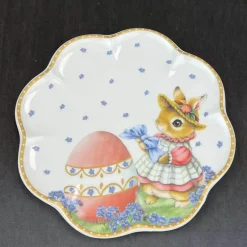 Elegance at the Table Küche & Esszimmer-Oster-Tulpen-Geschirrset – Frühlingsinspiriertes Serviergeschirr aus Keramik