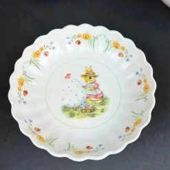 Elegance at the Table Küche & Esszimmer-Oster-Tulpen-Geschirrset – Frühlingsinspiriertes Serviergeschirr aus Keramik