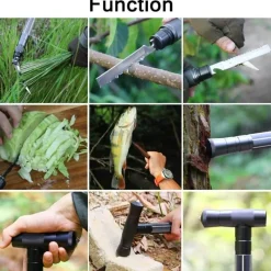 The Outdoor Vault Camping-Werkzeuge|Outdoor-Artikel-Outdoor Survival Selbstverteidigungsset - Wild Guard Gear