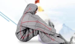 Roam Ready Camping-Werkzeuge|Heimwerkzeuge-Outdoor-Rettungsdecke – Gemütlicher Schlafsack zum Camping