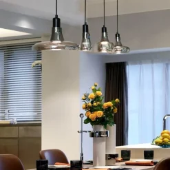 Comfort u0026 Style Beleuchtung-Oval Pendant Lamp - Modern Nordic Ceiling Light Fixture