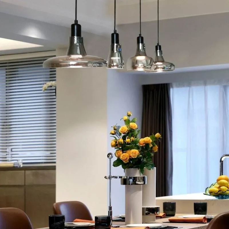 Comfort u0026 Style Beleuchtung-Oval Pendant Lamp - Modern Nordic Ceiling Light Fixture