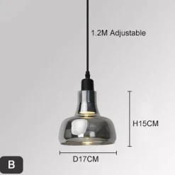 Comfort u0026 Style Beleuchtung-Oval Pendant Lamp - Modern Nordic Ceiling Light Fixture