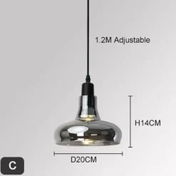 Comfort u0026 Style Beleuchtung-Oval Pendant Lamp - Modern Nordic Ceiling Light Fixture