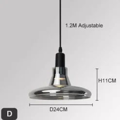 Comfort u0026 Style Beleuchtung-Oval Pendant Lamp - Modern Nordic Ceiling Light Fixture