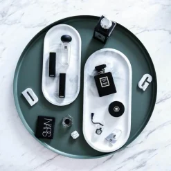 The Decor Haven Küche & Esszimmer-Ovaler Essteller aus Keramik – Premium-Essgeschirr