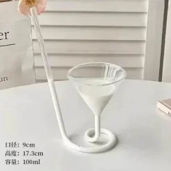 Plates u0026 More Küche & Esszimmer-Paar Glasbecher-Set – Herz, Liebesvogel, Cocktail-Tee-Kaffeetassen