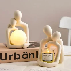 Timeless Touch Beleuchtung-Paar-Liebeslampe - Ewige Verbundenheit Nachtlicht