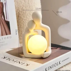 Timeless Touch Beleuchtung-Paar-Liebeslampe - Ewige Verbundenheit Nachtlicht