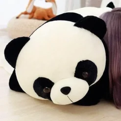 The Gilded Nest Bettzeug-Panda-Familienkissen – Niedliche Tierkissen für die Kinderdekoration