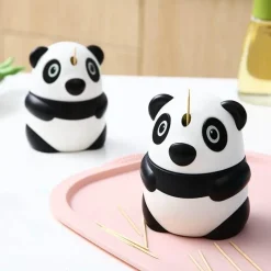Space Savvy Küche & Esszimmer-Panda-Zahnstocherhalter – Süßes Küchenaccessoire