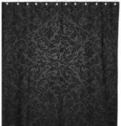 Aqua Essence Badezimmer-Pariser Nacht-Duschvorhang – Elegantes Badezimmerdekor