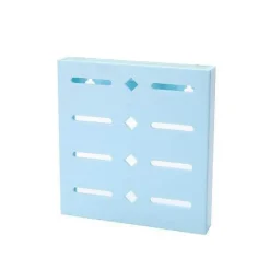 The Decor Haven Küche & Esszimmer-Pastellblauer Messer-Organizer zur Wandmontage – 2er-Pack