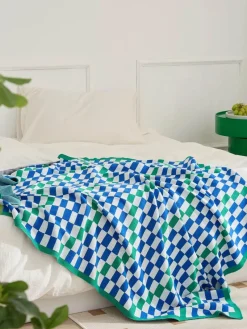 Cozy Haven Bettzeug-Pastelldecke – Weicher, gemütlicher Überwurf in Pastellfarben