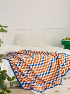 Cozy Haven Bettzeug-Pastelldecke – Weicher, gemütlicher Überwurf in Pastellfarben