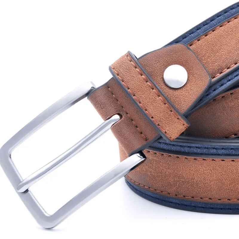 Herren Heritage Threads Herrenbekleidung-Patchwork-Gürtel für Herren – Designer-Accessoire für die Freizeit