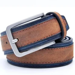 Herren Heritage Threads Herrenbekleidung-Patchwork-Gürtel für Herren – Designer-Accessoire für die Freizeit