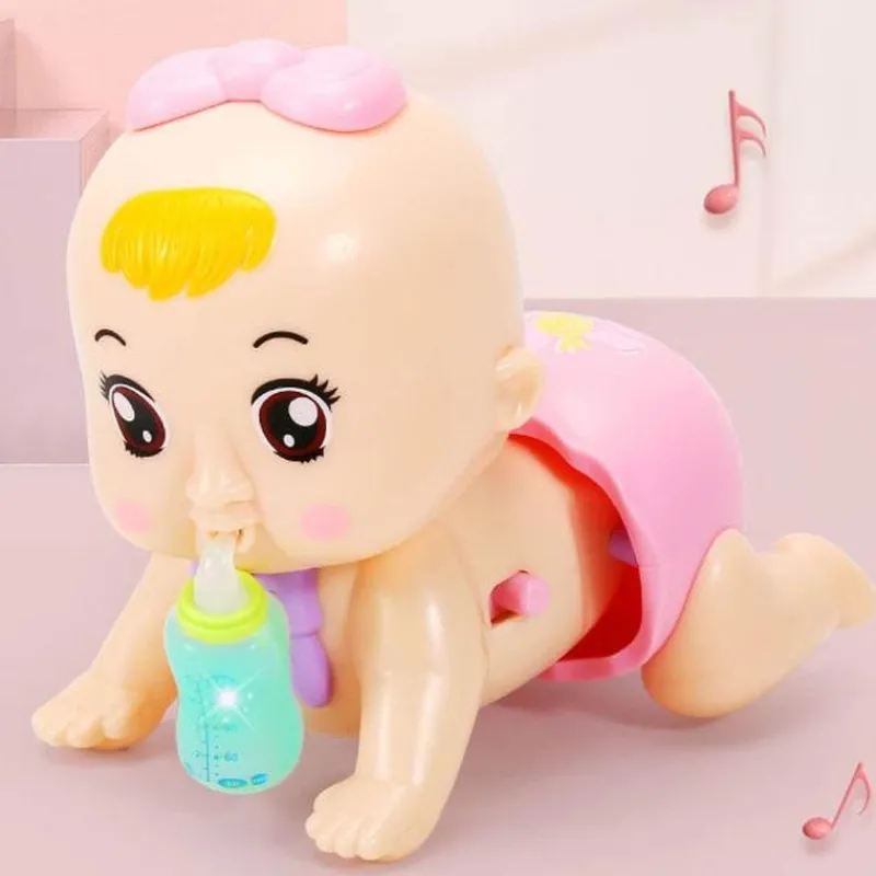 The Decor Haven Babyspielzeug-Pädagogisches Mini-Krabbelspielzeug für Babys