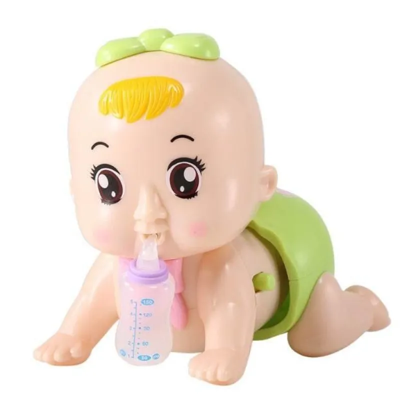 The Decor Haven Babyspielzeug-Pädagogisches Mini-Krabbelspielzeug für Babys