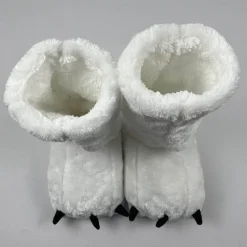 Damen Comfort u0026 Style Damenschuhe-Pelzige Bärenklauen-Hausschuhe – Bequeme Winterhausschuhe