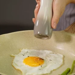 Decor Küche & Esszimmer-Pfeffermühle aus Keramik – verstellbare Gewürzmühle zum Würzen