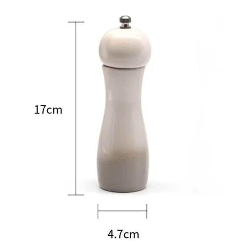 Decor Küche & Esszimmer-Pfeffermühle aus Keramik – verstellbare Gewürzmühle zum Würzen