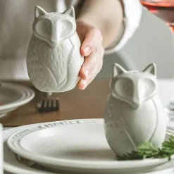Decor Küche & Esszimmer-Pfefferstreuer aus Keramik mit Fuchsmotiv – süßes Küchendekor