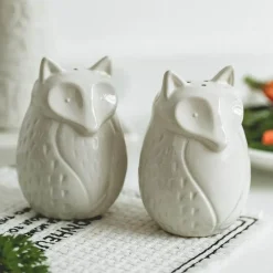 Decor Küche & Esszimmer-Pfefferstreuer aus Keramik mit Fuchsmotiv – süßes Küchendekor