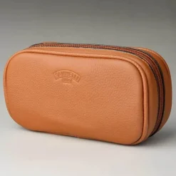 Feast u0026 Flair Küche & Esszimmer-Pfeifentasche aus Rindsleder - Premium Halter für 3 Pfeifen Tabakzubehör