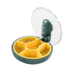 The Relaxation Nook Gesundheits-Gadgets|Gesundheits- Und Entspannungstools-Pillendose – Tragbares Reiseetui für Medikamente