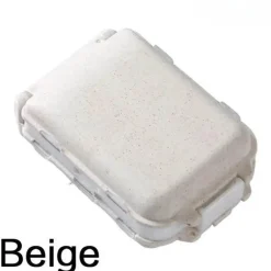 Tranquil Touch Gesundheits-Gadgets|Gesundheits- Und Entspannungstools-Pillendosierer im Taschenformat – Kompakte Aufbewahrung für die Hausapotheke