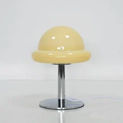 Illuminate Home Beleuchtung-Pilzglas Tischlampe - Moderne Wohndekorbeleuchtung