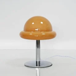 Illuminate Home Beleuchtung-Pilzglas Tischlampe - Moderne Wohndekorbeleuchtung