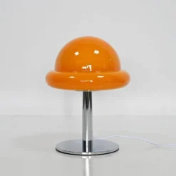 Illuminate Home Beleuchtung-Pilzglas Tischlampe - Moderne Wohndekorbeleuchtung