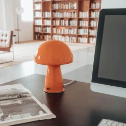 Bright Accents Beleuchtung-Pilz-Tischlampe – Kreatives Nachtlicht für die Heimdekoration