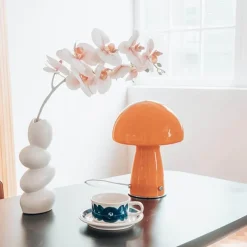 Bright Accents Beleuchtung-Pilz-Tischlampe – Kreatives Nachtlicht für die Heimdekoration