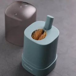 The Decor Haven Küche & Esszimmer-Pilz-Zahnstocherspender – Kreatives automatisches Küchengerät