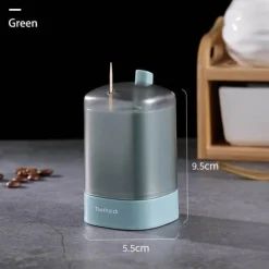 The Decor Haven Küche & Esszimmer-Pilz-Zahnstocherspender – Kreatives automatisches Küchengerät