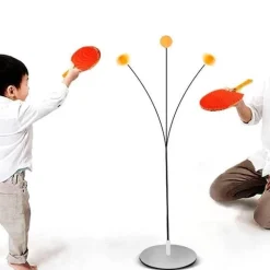 The Relaxation Nook Fitness-Gadgets|Gesundheits- Und Entspannungstools-Ping Pong Flex Trainer – Übungshilfen zur Verbesserung der Fähigkeiten